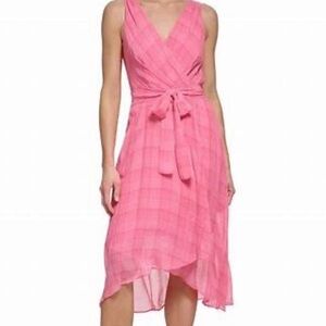 💕HP💕 Tommy Hilfiger Asymmetrical Coral Dress